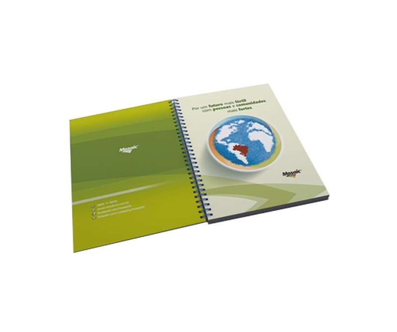 Cadernos com Capa Dura Personalizado Paulista - Cadernos para Empresa em Sp Personalizados