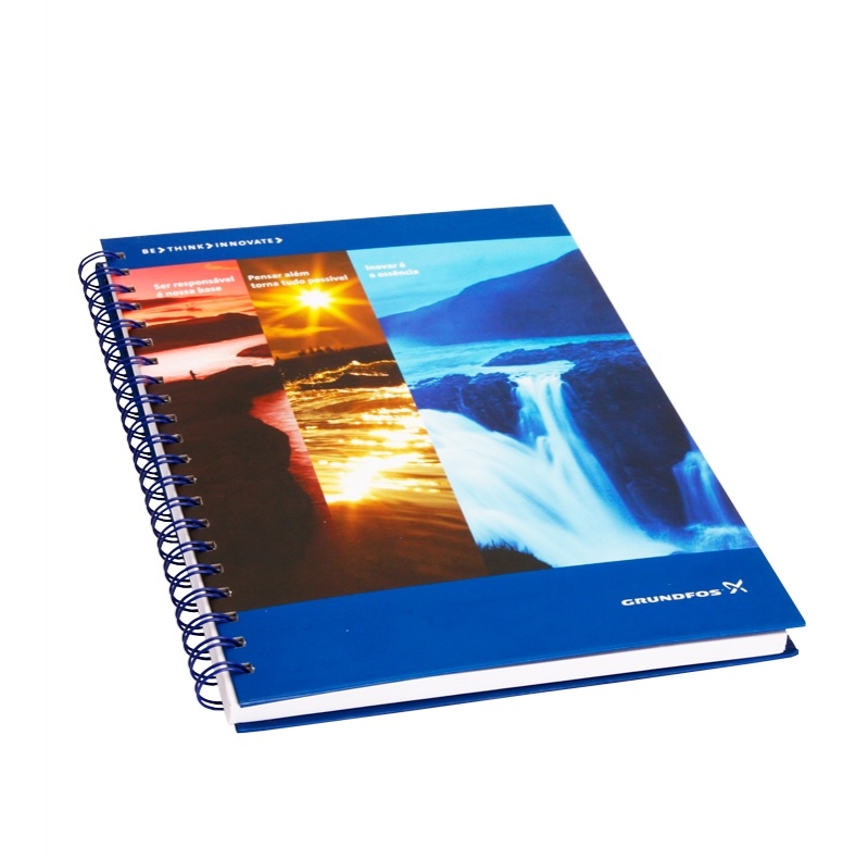 Cadernos para Empresa Personalizados Preço Paulista - Cadernos para Empresa em Sp Personalizados
