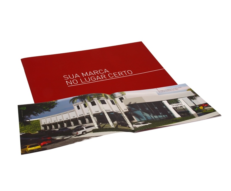 Criação de Folder Valor Faria Lima - Folder para Empresa Personalizado em Sp