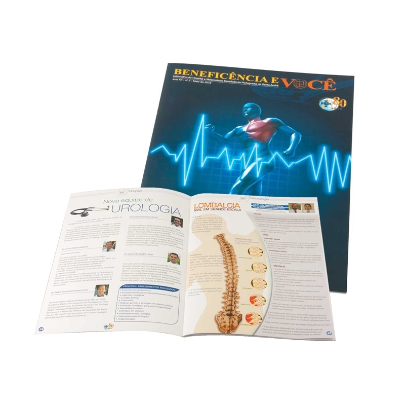 Impressão de Revistas para área da Saúde Preço São Bernardo do Campo - Diagramação e Impressão de Revistas